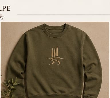 Sweatshirt Grün