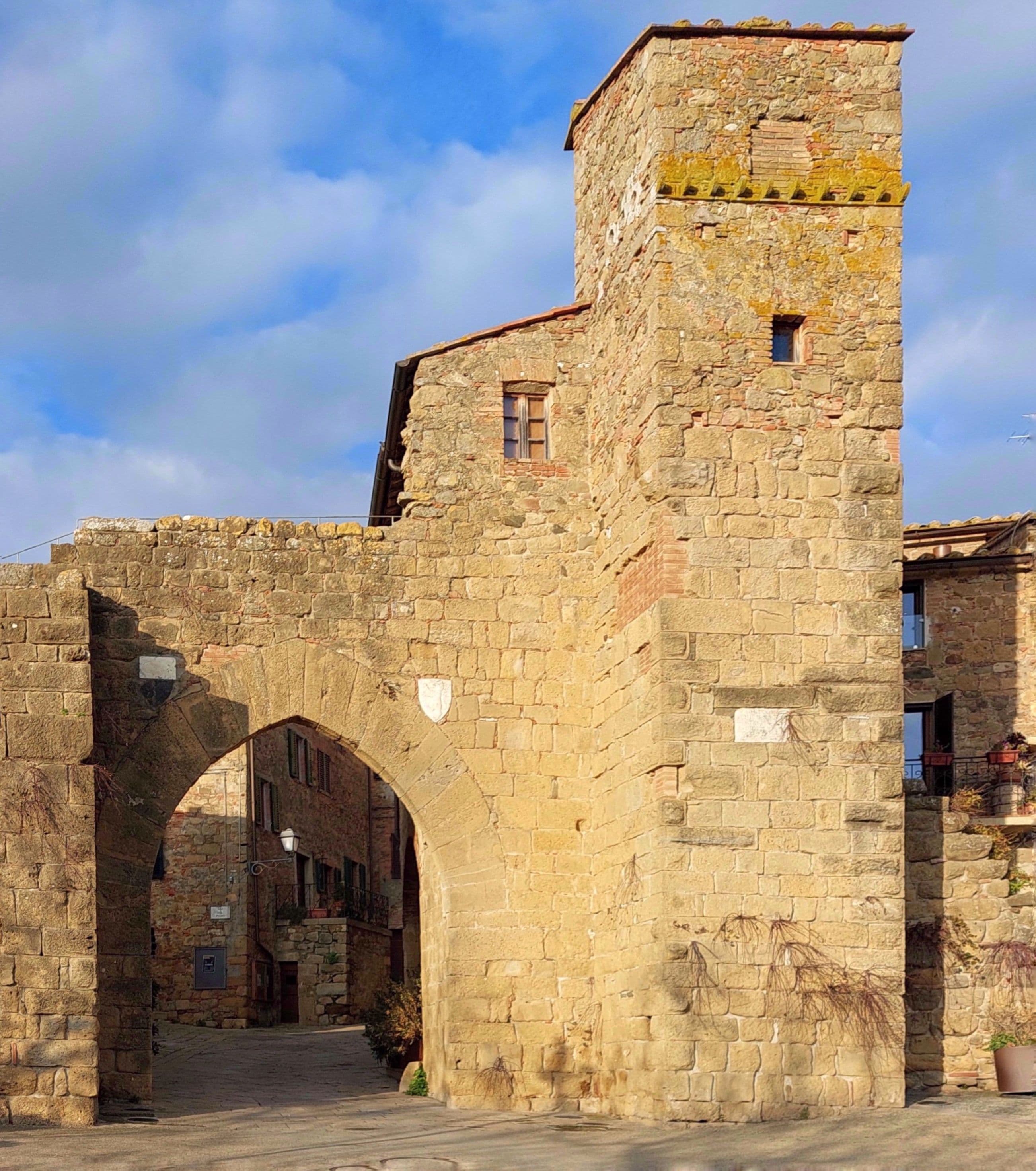Monticchiello — walled medieval village above the Val d'Orcia, near Pienza