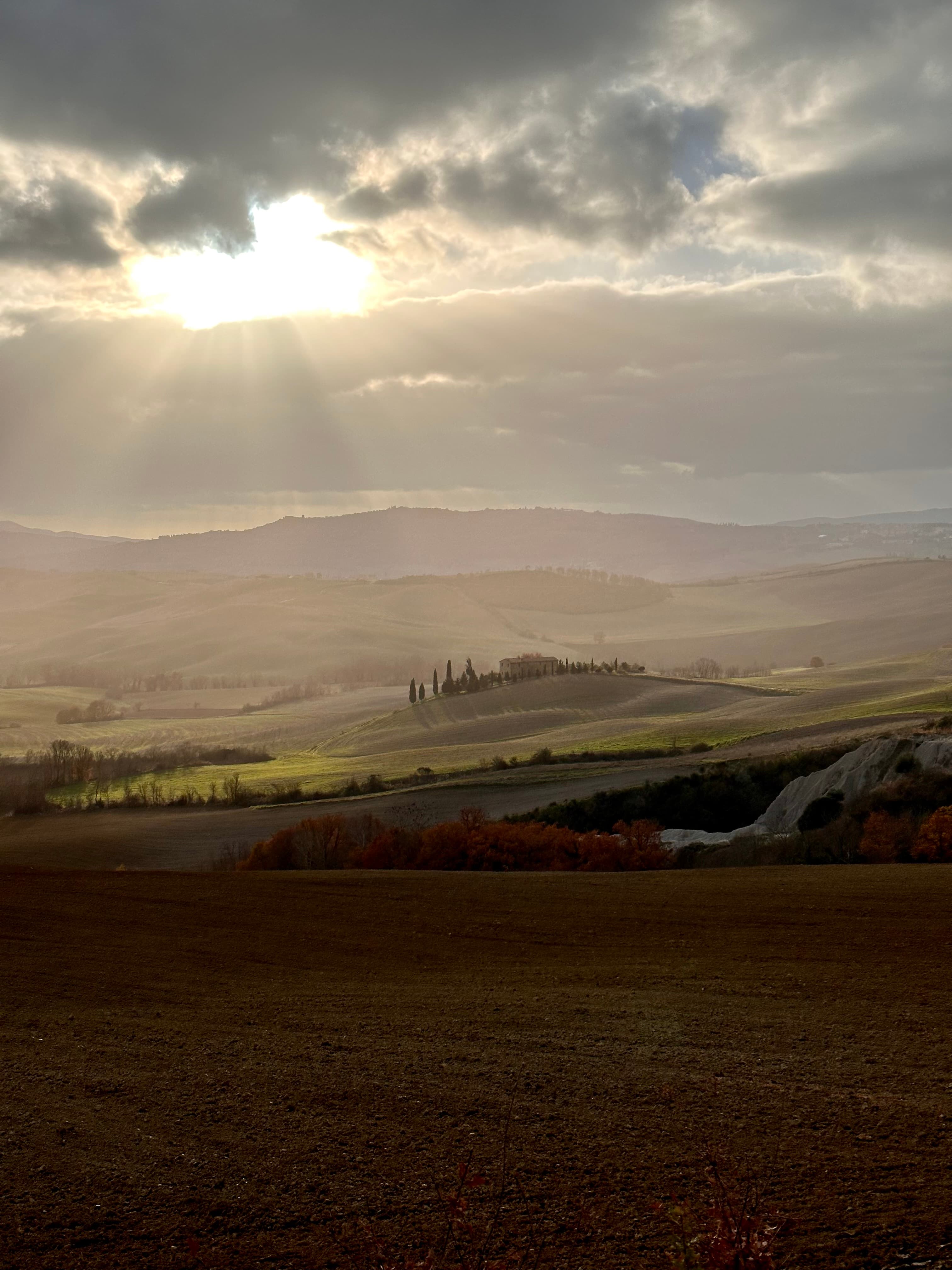 Crete Senesi landscape around Montisi
